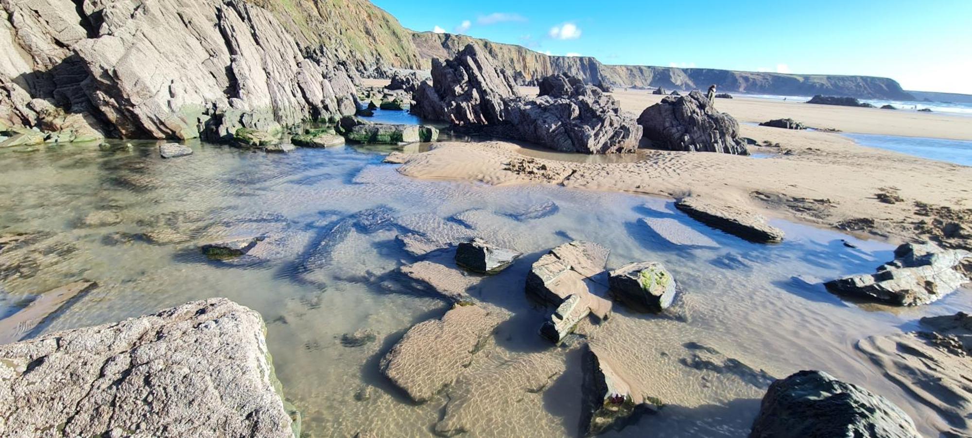 Sea View Luxury 5 Star Cottage Near Milford Marina Milford Haven Exterior foto